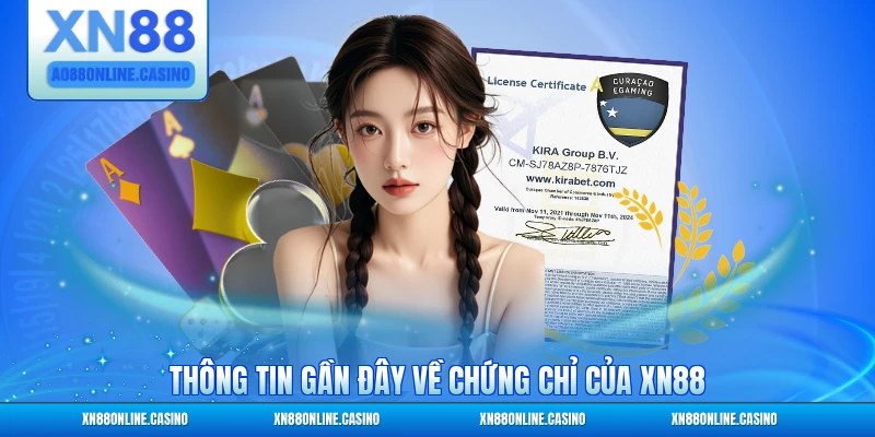 Thông tin gần đây về chứng chỉ của XN88 năm 2026